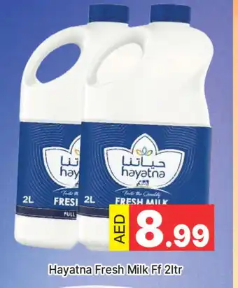 Al Madina HAYATNA Fresh Milk offer