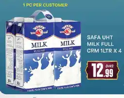 Al Madina SAFA Long Life / UHT Milk offer