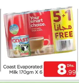 Al Madina COAST Evaporated Milk offer