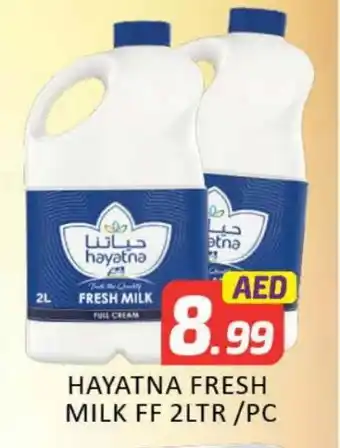 Mango Hypermarket LLC HAYATNA Full Cream Milk offer