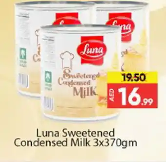 Al Madina LUNA Condensed Milk offer