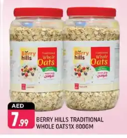 Shaklan BERRY HILLS Oats offer