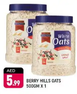 Shaklan BERRY HILLS Oats offer