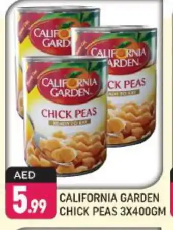 Shaklan CALIFORNIA GARDEN Chick Peas offer