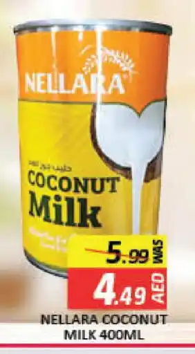 Mango Hypermarket LLC NELLARA Coconut Milk offer