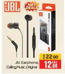 Mango Hypermarket LLC JBL Earphone offer