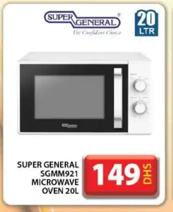 Grand Hyper Market SUPER GENERAL Microwave Oven offer