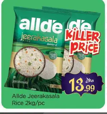 Al Madina ALLDE Jeerakasala Rice offer