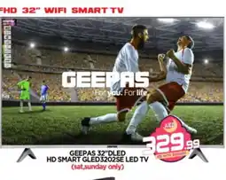 Bigmart GEEPAS Smart TV offer