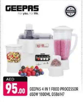 Shaklan GEEPAS Food Processor offer