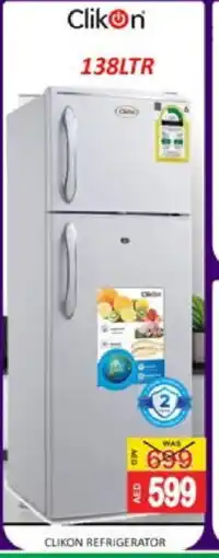 Mango Hypermarket LLC CLIKON Refrigerator offer