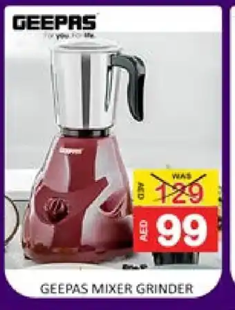 Mango Hypermarket LLC GEEPAS Mixer / Grinder offer