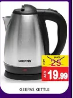 Mango Hypermarket LLC GEEPAS Kettle offer