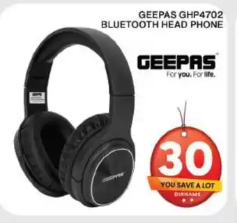 Grand Hyper Market GEEPAS Earphone offer