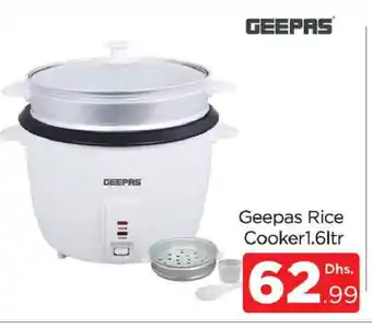 Al Madina GEEPAS Rice Cooker offer