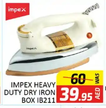 Al Madina IMPEX Ironbox offer