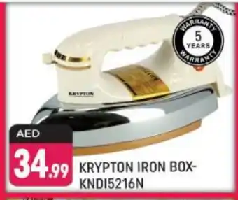 Shaklan KRYPTON Ironbox offer