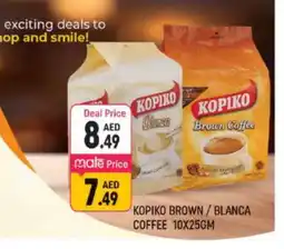 Shaklan KOPIKO Coffee offer