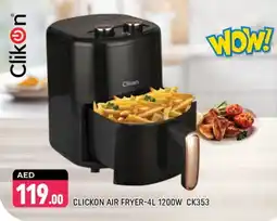 Shaklan CLIKON Air Fryer offer