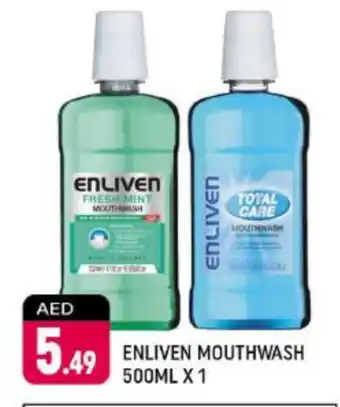 Shaklan ENLIVEN Mouthwash offer