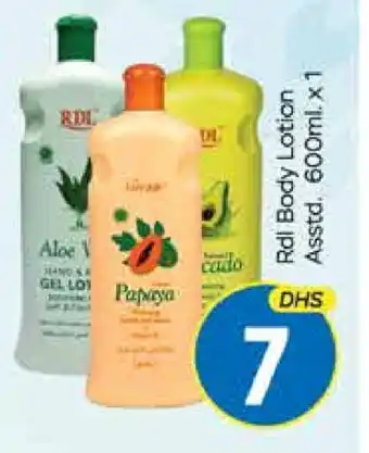 Mango Hypermarket LLC RDL Body Lotion & Cream offer