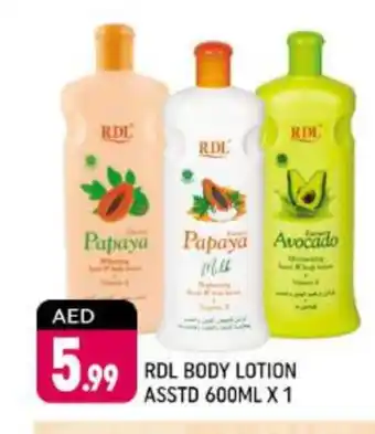 Shaklan RDL Body Lotion & Cream offer