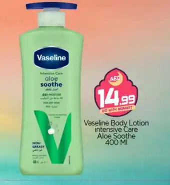 Bigmart VASELINE Body Lotion & Cream offer