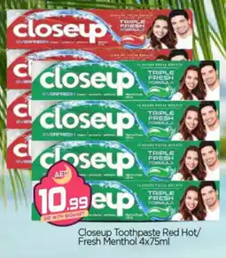 Bigmart CLOSE UP Toothpaste offer