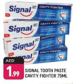 Shaklan SIGNAL Toothpaste offer