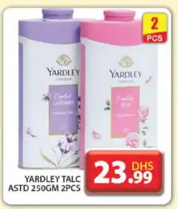 Grand Hyper Market YARDLEY Talcum Powder offer