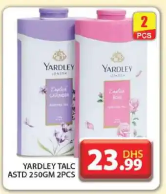 Grand Hyper Market YARDLEY Talcum Powder offer