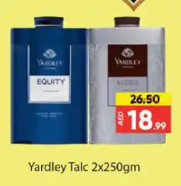 Al Madina YARDLEY Talcum Powder offer