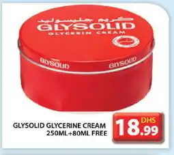 Grand Hyper Market GLYSOLID Face cream offer