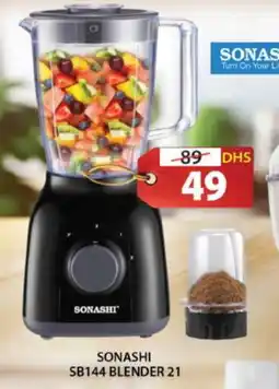 Grand Hyper Market SONASHI Mixer / Grinder offer