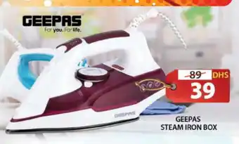 Grand Hyper Market GEEPAS Ironbox offer