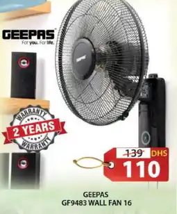 Grand Hyper Market GEEPAS Fan offer