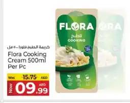 Kenz Hypermarket FLORA Whipping / Cooking Cream offer