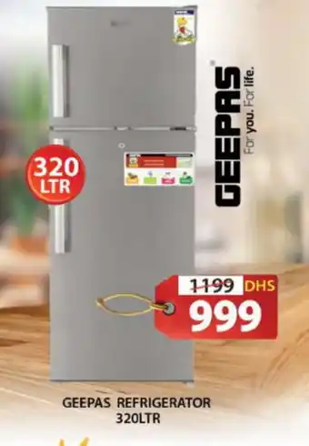 Grand Hyper Market GEEPAS Refrigerator offer