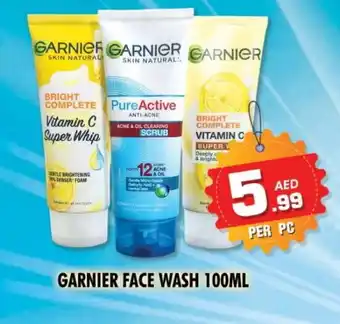 Night to Night Hypermarket GARNIER Face Wash offer