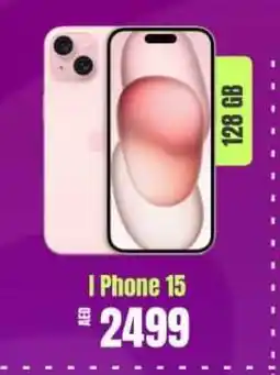 Britstar Mobiles APPLE iPhone 15 offer