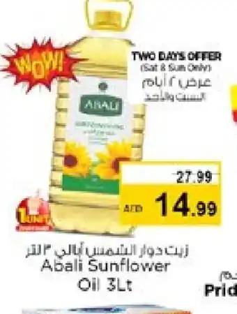Nesto ABALI Sunflower Oil offer