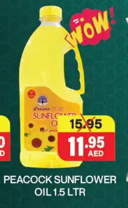 Adil Supermarket PEACOCK Sunflower Oil offer