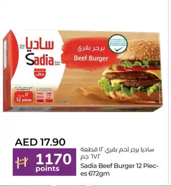 Lulu Hypermarket SADIA Beef offer