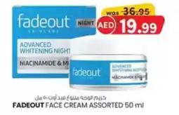 KM Trading Fadeout face cream offer