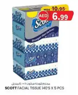 KM Trading Scott facial tissue offer