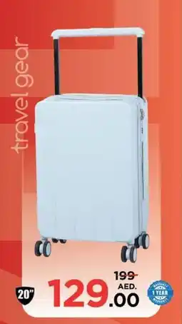 Nesto Travel gear ABS+PC 4wheel wide handle hard trolley offer