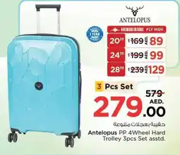 Nesto Antelopus PP 4Wheel Hard Trolley offer