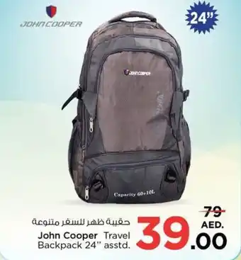 Nesto John Cooper Travel Backpack offer