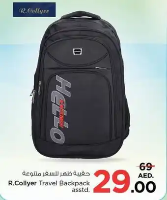 Nesto R.Collyer Travel Backpack offer