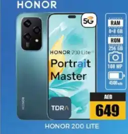 Pasons Honor 200 lite offer